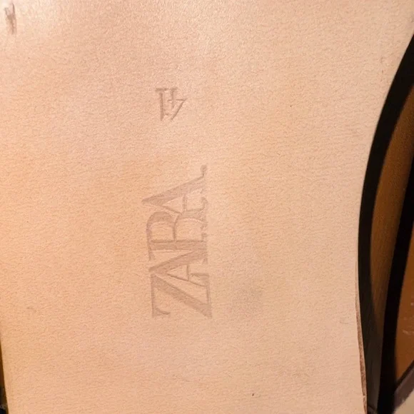 Zara Chestnut Heeled Boots - Picture 9 of 9